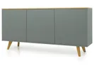 Amelia 3 door sideboard misty green// Amelia 3 ajtós komód ködzöld