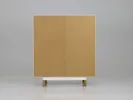 Birka highboard 4d white// Birka magas komód fehér