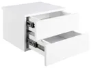 Actona Group Avignon bedside table white m // Avignon éjjeliszekrény fehér m