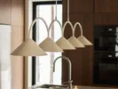 Curve 5 pendant beige// Curve 5 függőlámpa bézs