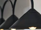 Curve 5 pendant black// Curve 5 függőlámpa fekete