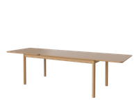 Ronya extendable dining table 180 x 90 cm oiled oak top // Ronya 180 x 90 cm bővíthető étkezőasztal olajozott tölgy lap