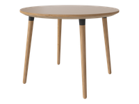 Seed round dining table 100 cm oiled oak// Seed kerek étkezőasztal 100 cm olajozott tölgy