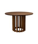 dutchbone- barlet - round- table - 120 cm - walnut- barlet- kerek- asztal- 120 cm - dió-