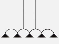 Curve 5 pendant beige// Curve 5 függőlámpa bézs